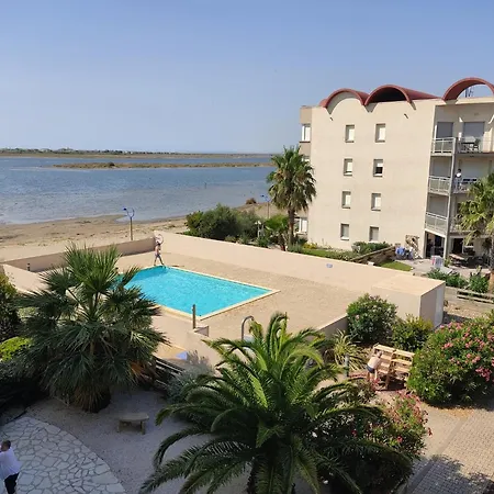 : T3 Pieds Dans L'eau, Piscine, Parking, 6/7 Pers, Confort Moderne - Fr-1-796-64 Gruissan